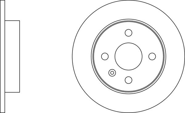 APEC SDK6048 - Disque de frein cwaw.fr