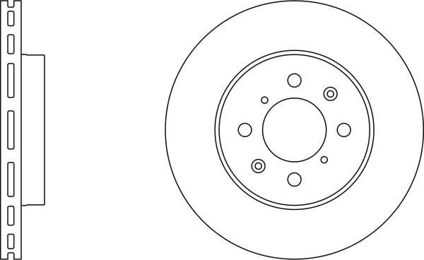 APEC SDK6058 - Disque de frein cwaw.fr