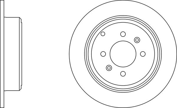 APEC SDK6057 - Disque de frein cwaw.fr