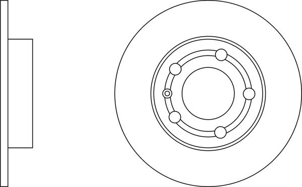 APEC SDK6064 - Disque de frein cwaw.fr