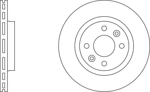 APEC SDK6065 - Disque de frein cwaw.fr