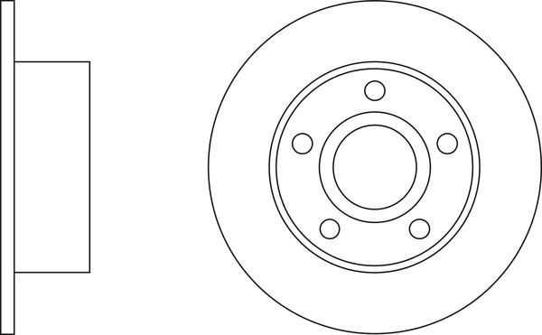 APEC SDK6061 - Disque de frein cwaw.fr