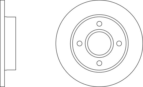 APEC SDK6067 - Disque de frein cwaw.fr