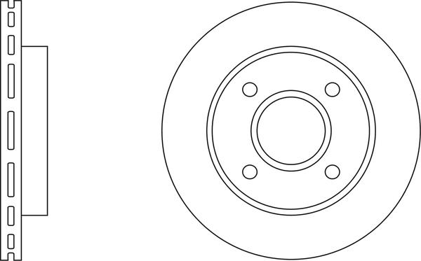 APEC SDK6009 - Disque de frein cwaw.fr