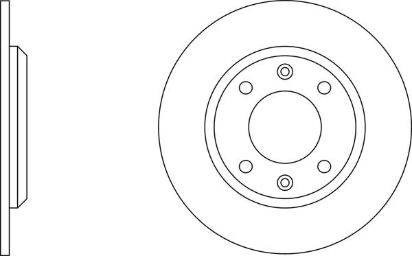 APEC SDK6003 - Disque de frein cwaw.fr