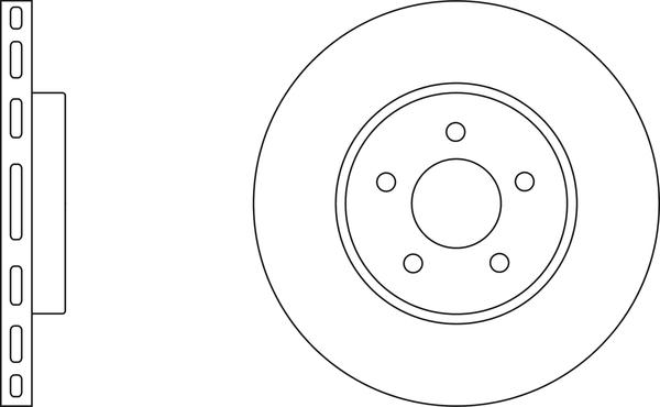 APEC SDK6018 - Disque de frein cwaw.fr