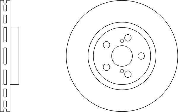 APEC SDK6083 - Disque de frein cwaw.fr