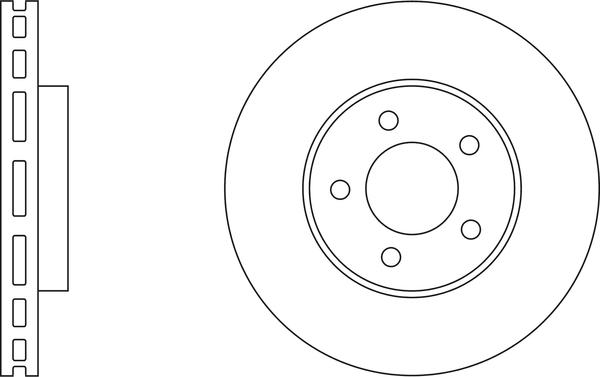 APEC SDK6039 - Disque de frein cwaw.fr