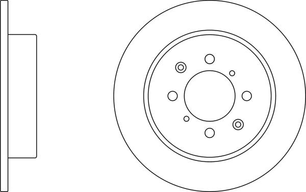 APEC SDK6038 - Disque de frein cwaw.fr