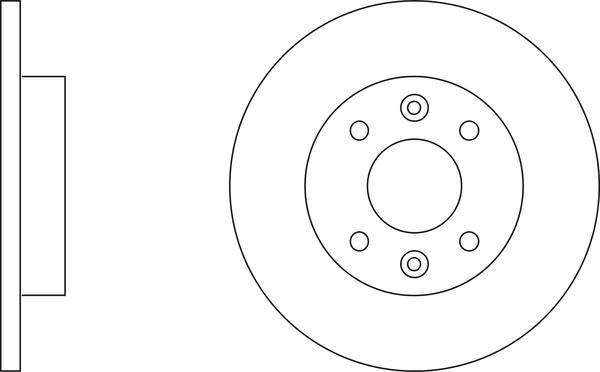 APEC SDK6033 - Disque de frein cwaw.fr