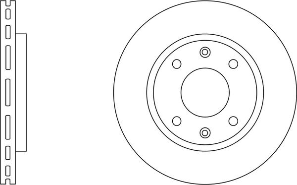 APEC SDK6029 - Disque de frein cwaw.fr