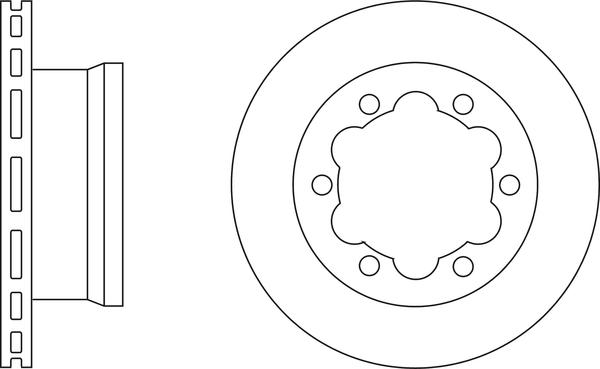 APEC SDK6024 - Disque de frein cwaw.fr