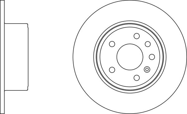 APEC SDK6025 - Disque de frein cwaw.fr