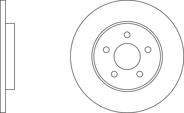 APEC SDK6026 - Disque de frein cwaw.fr