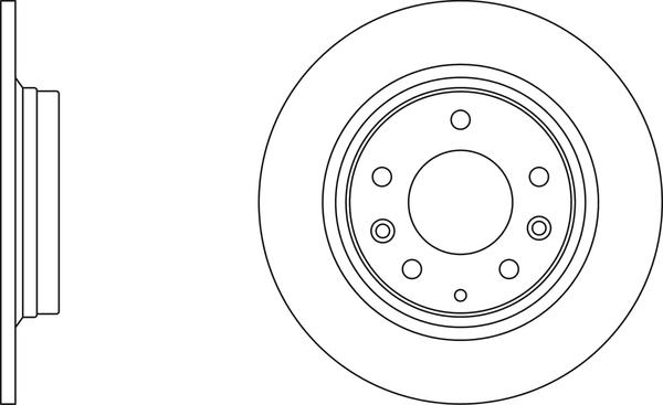 APEC SDK6021 - Disque de frein cwaw.fr