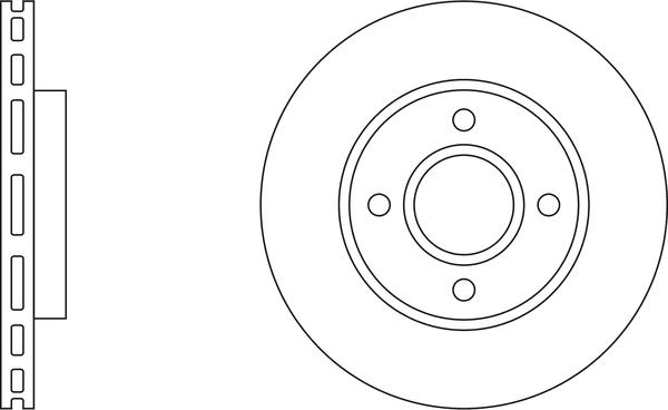 APEC SDK6027 - Disque de frein cwaw.fr