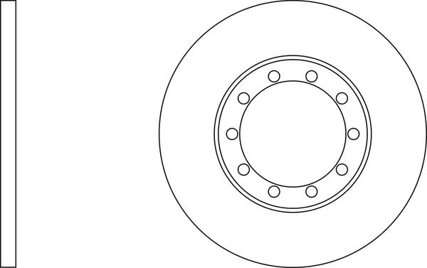 APEC SDK6079 - Disque de frein cwaw.fr