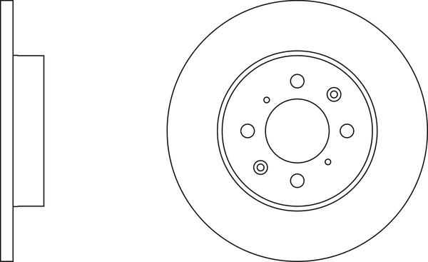 APEC SDK6075 - Disque de frein cwaw.fr