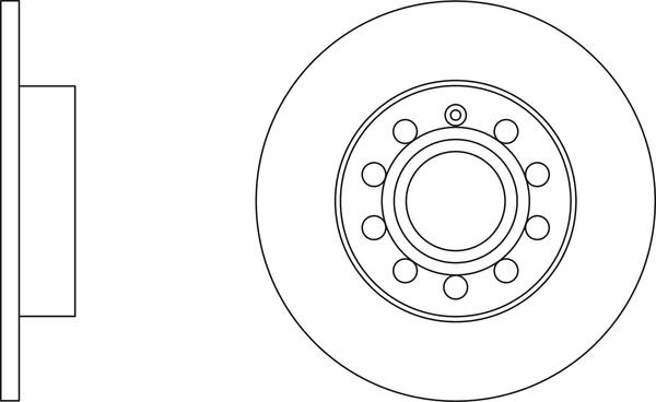 APEC SDK6078 - Disque de frein cwaw.fr