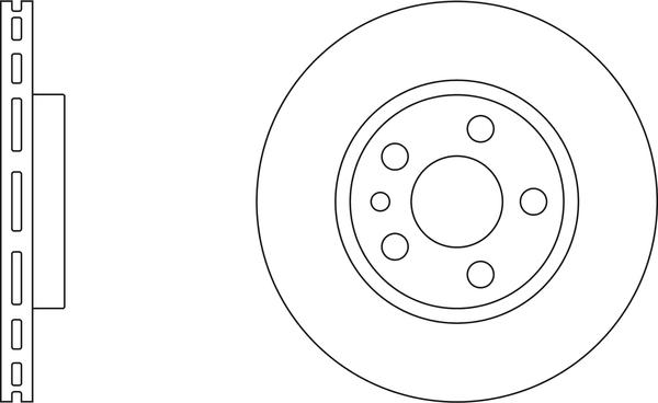 APEC SDK6073 - Disque de frein cwaw.fr