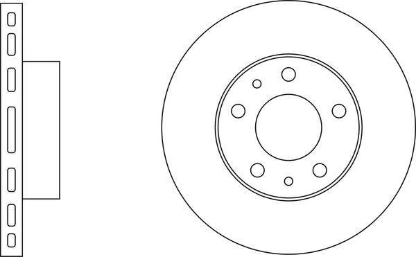 APEC SDK6072 - Disque de frein cwaw.fr