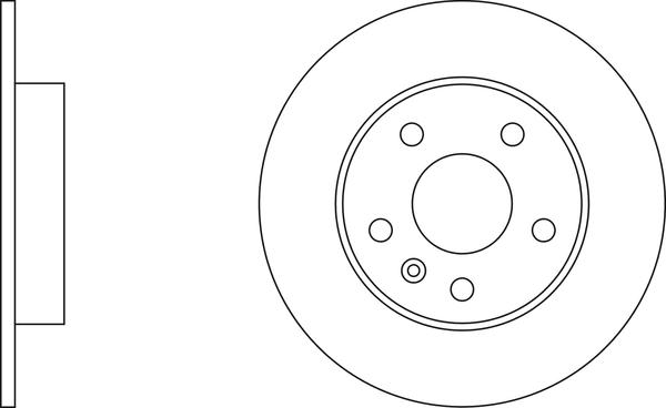 APEC SDK6077 - Disque de frein cwaw.fr