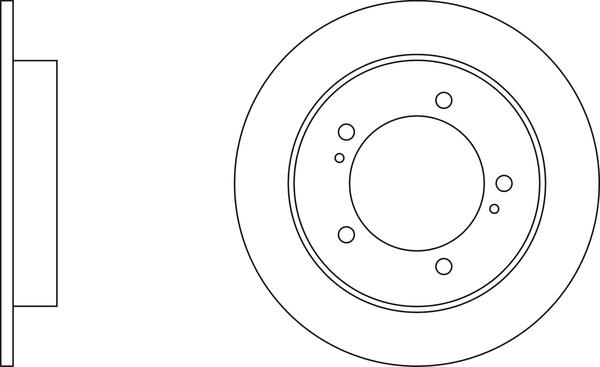 APEC SDK6193 - Disque de frein cwaw.fr