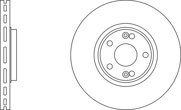 APEC SDK6144 - Disque de frein cwaw.fr