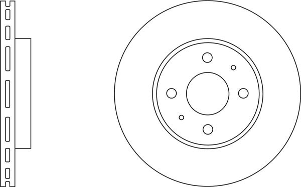 APEC SDK6153 - Disque de frein cwaw.fr