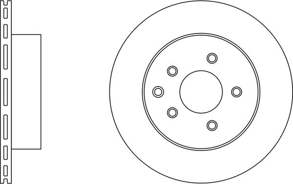 APEC SDK6169 - Disque de frein cwaw.fr