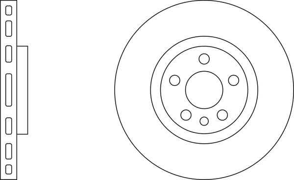 APEC SDK6161 - Disque de frein cwaw.fr