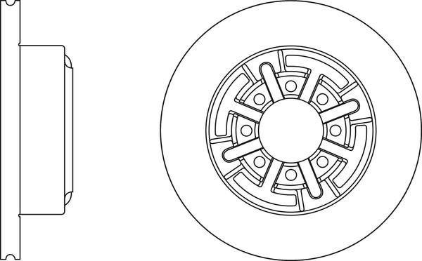 APEC SDK6108 - Disque de frein cwaw.fr