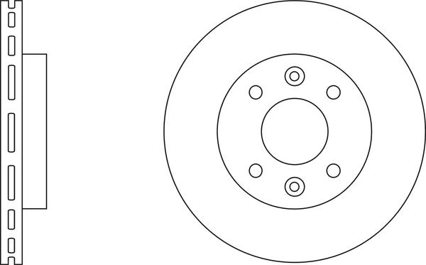 APEC SDK6102 - Disque de frein cwaw.fr