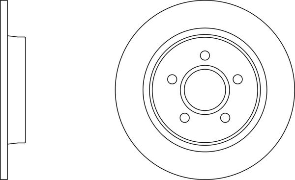 APEC SDK6114 - Disque de frein cwaw.fr