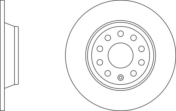 APEC SDK6116 - Disque de frein cwaw.fr