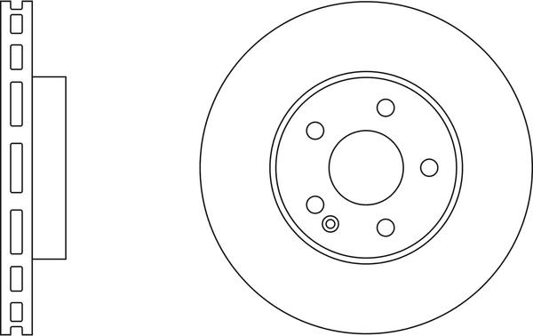 APEC SDK6110 - Disque de frein cwaw.fr