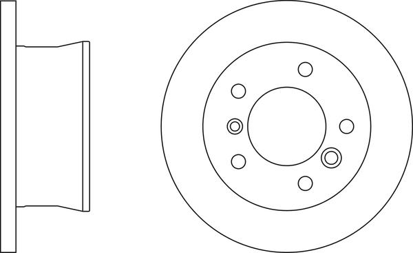 APEC SDK6111 - Disque de frein cwaw.fr