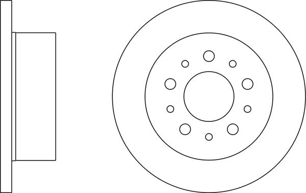 APEC SDK6185 - Disque de frein cwaw.fr