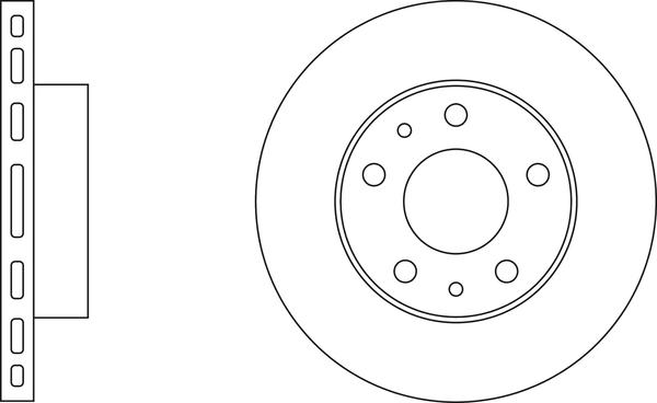 APEC SDK6181 - Disque de frein cwaw.fr