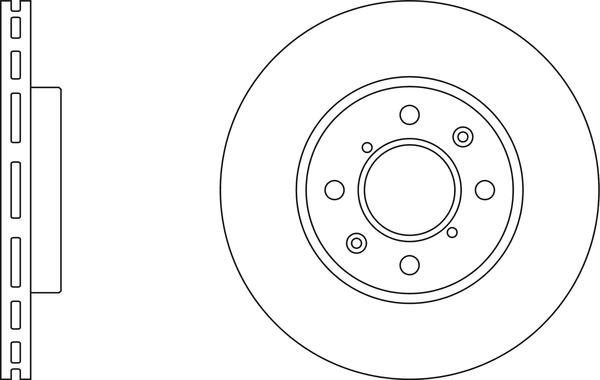 APEC SDK6139 - Disque de frein cwaw.fr