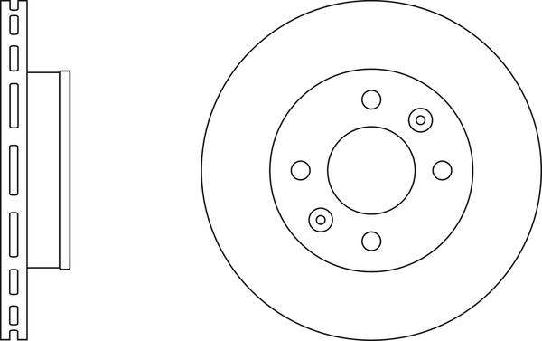 APEC SDK6134 - Disque de frein cwaw.fr