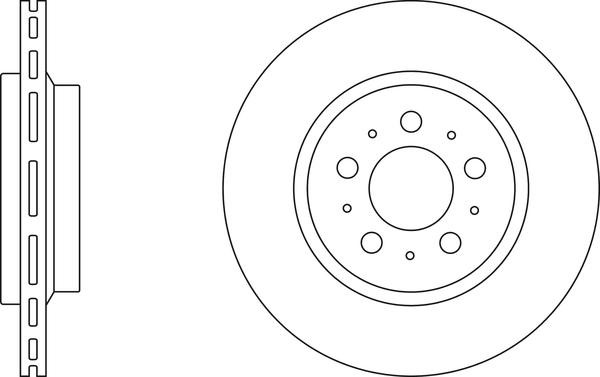 APEC SDK6131 - Disque de frein cwaw.fr