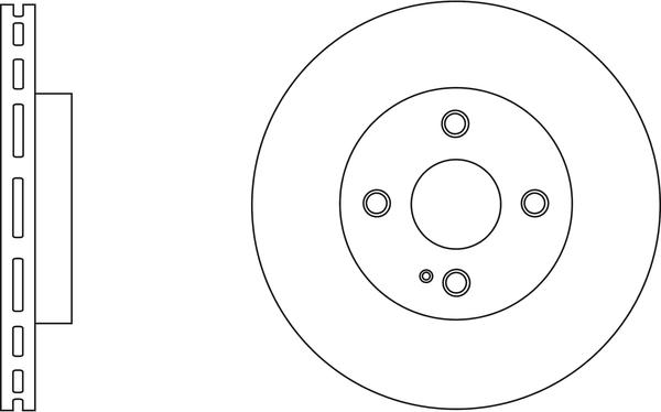 APEC SDK6133 - Disque de frein cwaw.fr