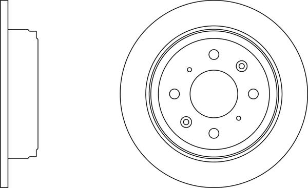 APEC SDK6129 - Disque de frein cwaw.fr