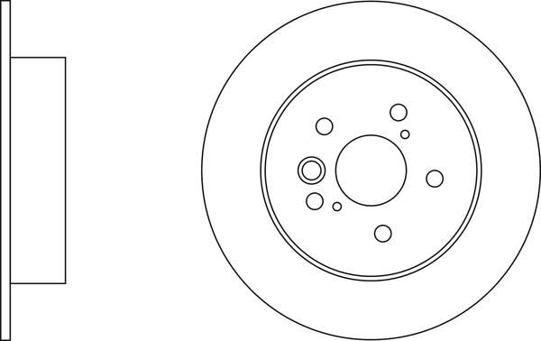 APEC SDK6126 - Disque de frein cwaw.fr