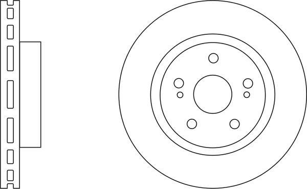 APEC SDK6128 - Disque de frein cwaw.fr