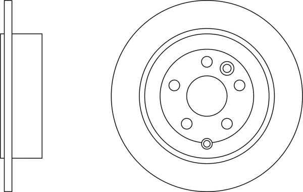 APEC SDK6127 - Disque de frein cwaw.fr