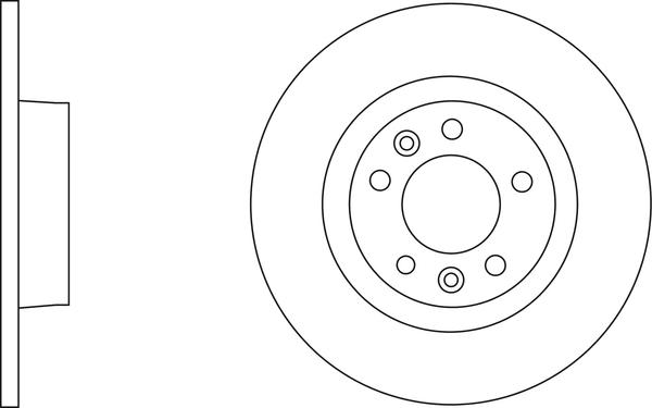 APEC SDK6175 - Disque de frein cwaw.fr