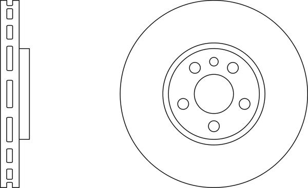 APEC SDK6173 - Disque de frein cwaw.fr