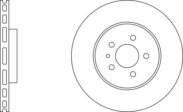 APEC SDK6172 - Disque de frein cwaw.fr